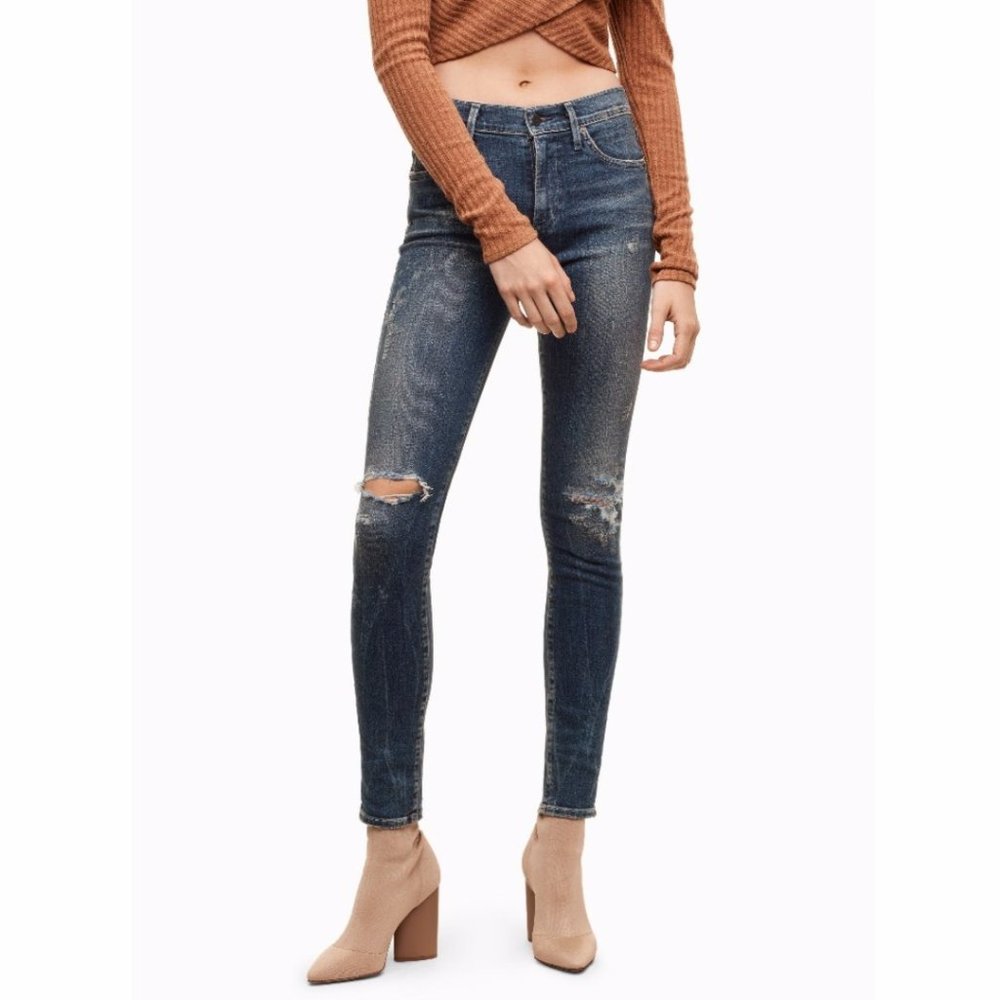 Citizens of Humanity Rocket Skinny Jeans High Rise Designer Denim